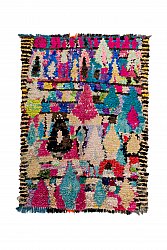 Moroccan Berber rug Boucherouite 210 x 155 cm