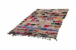 Moroccan Berber rug Boucherouite 230 x 135 cm