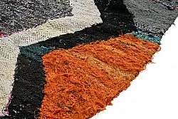 Moroccan Berber rug Boucherouite 140 x 290 cm