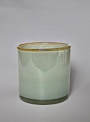 Candle holder M - Harmony (grey/amber)