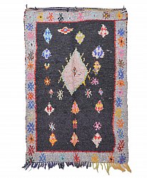 Moroccan Berber rug Boucherouite 195 x 120 cm