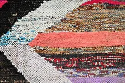 Moroccan Berber rug Boucherouite 140 x 245 cm