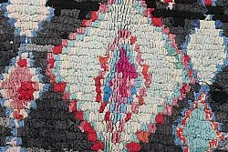 Moroccan Berber rug Boucherouite 310 x 130 cm