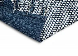 Rag rug - Vinga (blue)