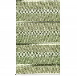 Plastic and Yarn Rugs - och Garnmattor - Horredsmattan Sia mix (olive green)
