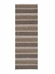 Plastic and Yarn Rugs - och Garnmattor - Horredsmattan Sia mix (brown)