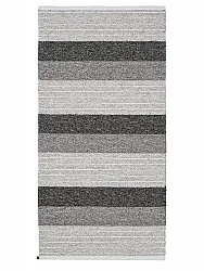 Plastic and Yarn Rugs - Horredsmattan Myra mix (graphite)
