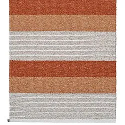 Plastic and Yarn Rugs - Horredsmattan Myra mix (rust)