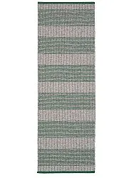 Plastic and Yarn Rugs - och Garnmattor - Horredsmattan Penny mix (green)