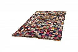 Moroccan Berber rug Boucherouite 230 x 140 cm