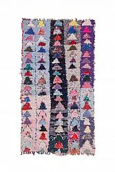 Moroccan Berber rug Boucherouite 225 x 120 cm