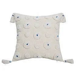 Cushion cover - Boho Flower (blue)