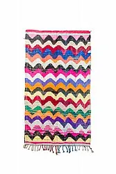 Moroccan Berber rug Boucherouite 150 x 260 cm