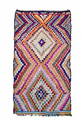 Moroccan Berber rug Boucherouite 285 x 155 cm