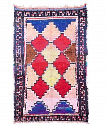 Moroccan Berber rug Boucherouite 245 x 155 cm