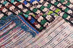 Moroccan Berber rug Boucherouite 245 x 130 cm