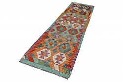 Kilim rug Afghan 272 x 77 cm