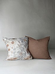 Cushion covers 2-pack - Serena (grey/beige)