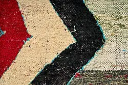 Moroccan Berber rug Boucherouite 130 x 225 cm
