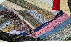 Moroccan Berber rug Boucherouite 130 x 225 cm