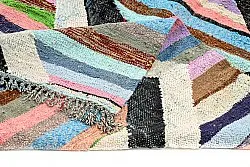 Moroccan Berber rug Boucherouite 145 x 245 cm