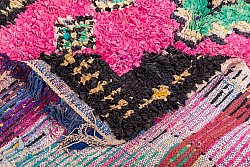 Moroccan Berber rug Boucherouite 260 x 140 cm