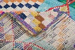 Moroccan Berber rug Boucherouite 285 x 110 cm