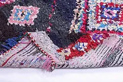 Moroccan Berber rug Boucherouite 220 x 130 cm