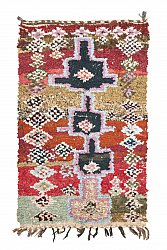 Moroccan Berber rug Boucherouite 205 x 120 cm