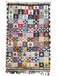 Moroccan Berber rug Boucherouite 250 x 165 cm