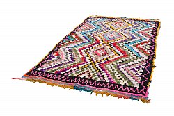 Moroccan Berber rug Boucherouite 235 x 175 cm