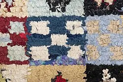 Moroccan Berber rug Boucherouite 250 x 165 cm