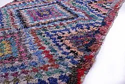 Moroccan Berber rug Boucherouite 230 x 135 cm