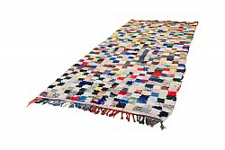 Moroccan Berber rug Boucherouite 310 x 135 cm