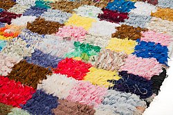 Moroccan Berber rug Boucherouite 310 x 135 cm