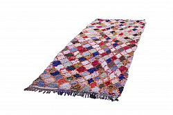 Moroccan Berber rug Boucherouite 245 x 105 cm