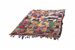 Moroccan Berber rug Boucherouite 210 x 150 cm