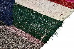 Moroccan Berber rug Boucherouite 135 x 240 cm