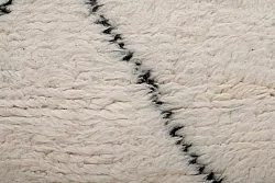 Kilim Moroccan Berber rug Beni Ourain 240 x 90 cm