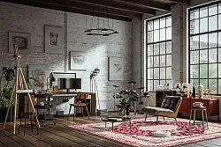 Wilton rug - Vakifli (red/multi)