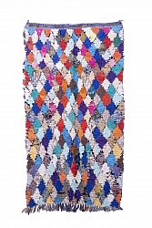 Moroccan Berber rug Boucherouite 230 x 125 cm