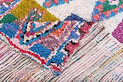 Moroccan Berber rug Boucherouite 225 x 115 cm