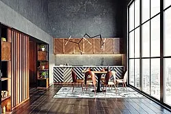 Wilton rug - Hakari (grey)