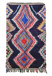 Moroccan Berber rug Boucherouite 190 x 115 cm