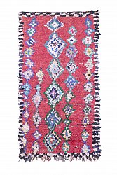 Moroccan Berber rug Boucherouite 250 x 135 cm