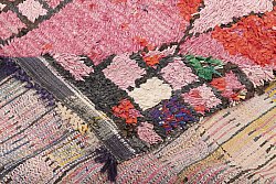 Moroccan Berber rug Boucherouite 225 x 150 cm