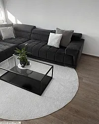 Round rug - Sunayama (white)