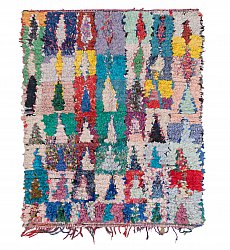 Moroccan Berber rug Boucherouite 200 x 160 cm