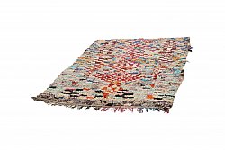 Moroccan Berber rug Boucherouite 205 x 145 cm