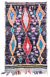 Moroccan Berber rug Boucherouite 235 x 150 cm